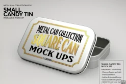 Vol1. Metal Can Mockup Collection