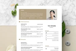 Vol.47 Resume & CV Template