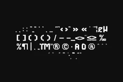 Vorgent - Techno Font