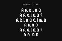 Vorgent - Techno Font