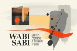 Wabi-Sabi Photoshop Procreate Stamps
