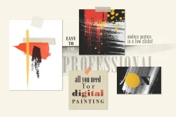 Wabi-Sabi Photoshop Procreate Stamps