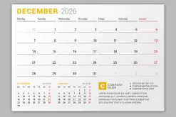 Wall Calendar 2026 (WC027-26-M)