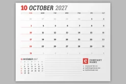 Wall Calendar 2027 (WC037-27-S)