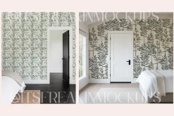 25 Wallpaper Mockup Bundle