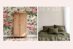 25 Wallpaper Mockup Bundle