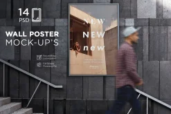 Wall Poster Mockup