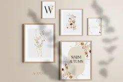 Warm AUTUMN - wildflower collection