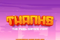 Warpixes - Pixel Gaming Font