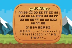 Warpixes - Pixel Gaming Font