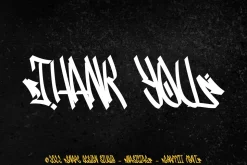 Wastetag - Graffiti Font