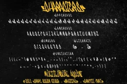 Wastetag - Graffiti Font