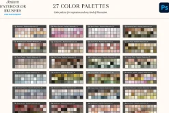 Watercolor Photoshop Fresco Brushes