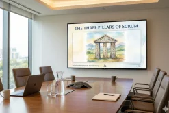 Watercolor Scrum Pillars
