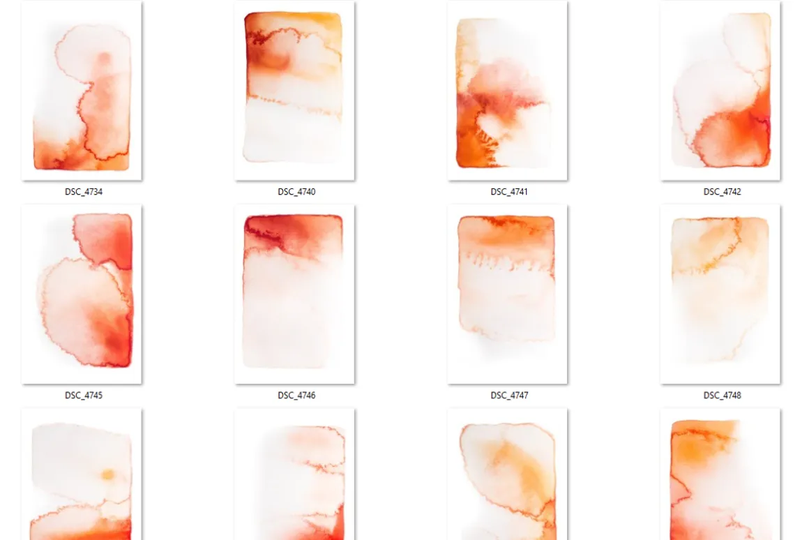 Watercolor Textures Bundle