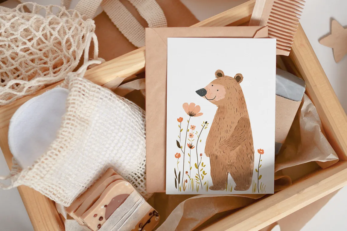 Watercolor Woodland Animals Nursery
