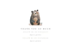 Watercolor Woodland Animals Nursery