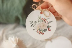 Watercolor Woodland Christmas
