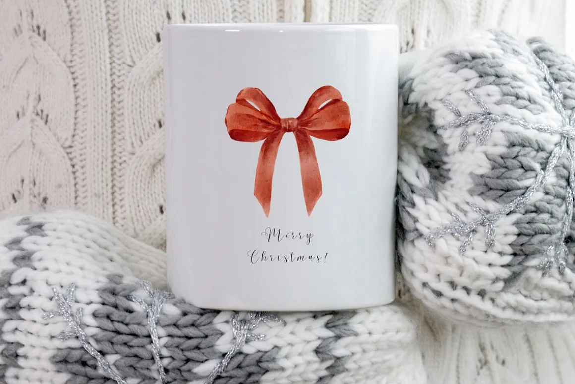 Watercolor Woodland Christmas