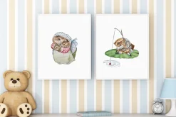 Watercolor Beatrix Potter Clipart