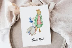 Watercolor Beatrix Potter Clipart