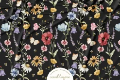 Watercolor Botanical Wildflowers Set