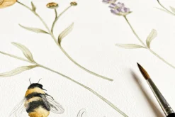 Watercolor Botanical Wildflowers Set