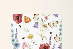 Watercolor Botanical Wildflowers Set