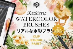Watercolor Brushes Clip Studio Paint