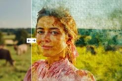 Watercolor Brush Photo Effect