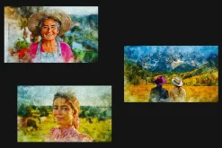 Watercolor Brush Photo Effect