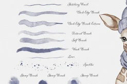 Watercolor Brush Set for Procreate