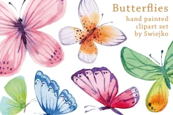 Watercolor Butterflies
