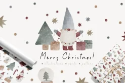 Watercolor Cozy Christmas BUNDLE