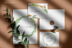 Watercolor fall clipart
