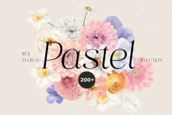 Watercolor Floral Bundle