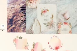 Watercolor Floral Bundle