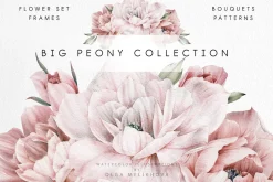 Watercolor Floral Bundle