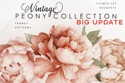 Watercolor Floral Bundle