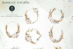 Watercolor Floral Bundle