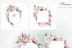 Watercolor Floral Bundle