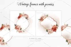 Watercolor Floral Bundle