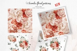 Watercolor Floral Bundle