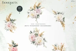 Watercolor Floral Bundle