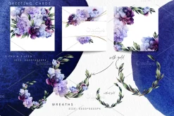Watercolor Floral Bundle