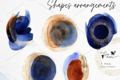 Watercolor Floral Bundle