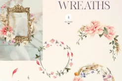 Watercolor Floral Bundle