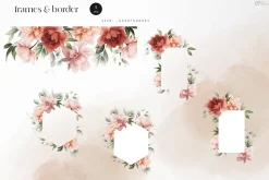 Watercolor Floral Bundle