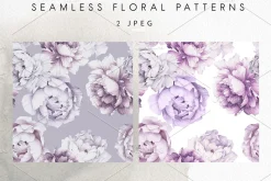 Watercolor Floral Bundle