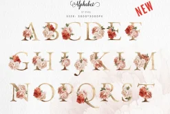 Watercolor Floral Bundle